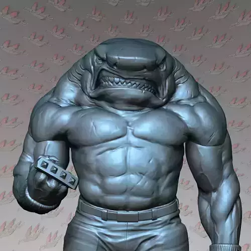 Big Slammu 1-10 Scale Street Sharks 3D print model