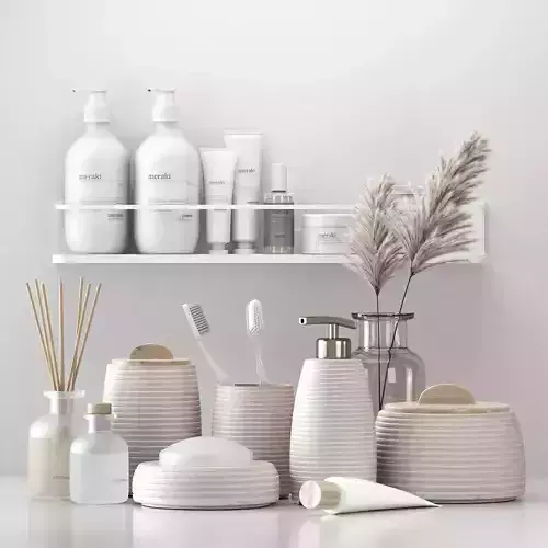 Decorative bathroom set