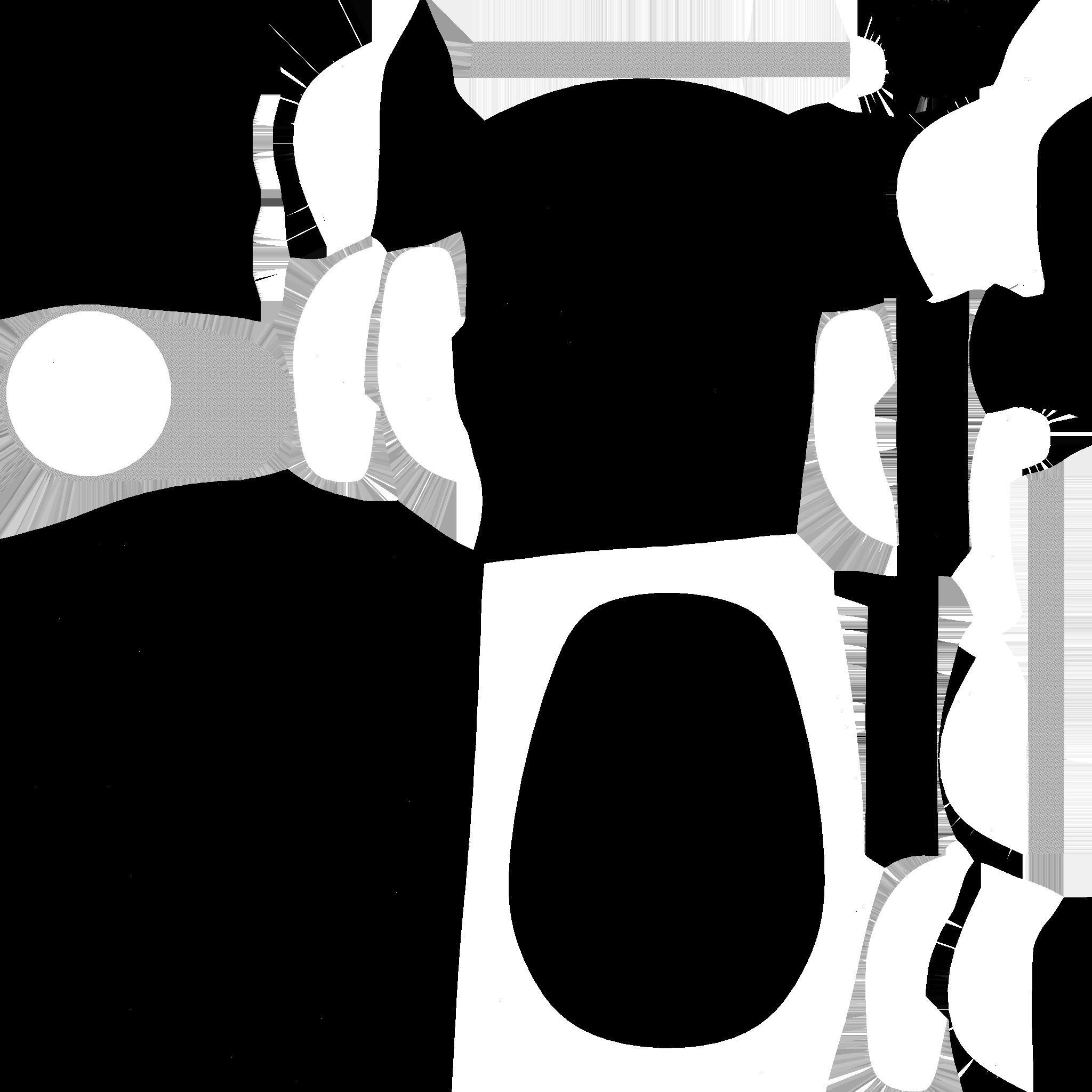 SciFi Backpack C03 White Gold - Fashion Character Design Low-poly 3D model_19