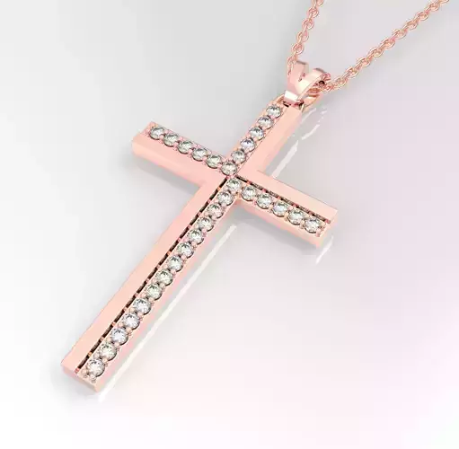 Fashion cross   3dm file ready for printing stl format 3D print model