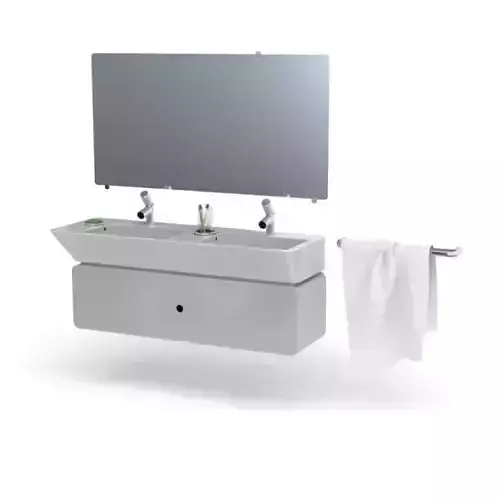 Modern Bathroom Furniture Set
