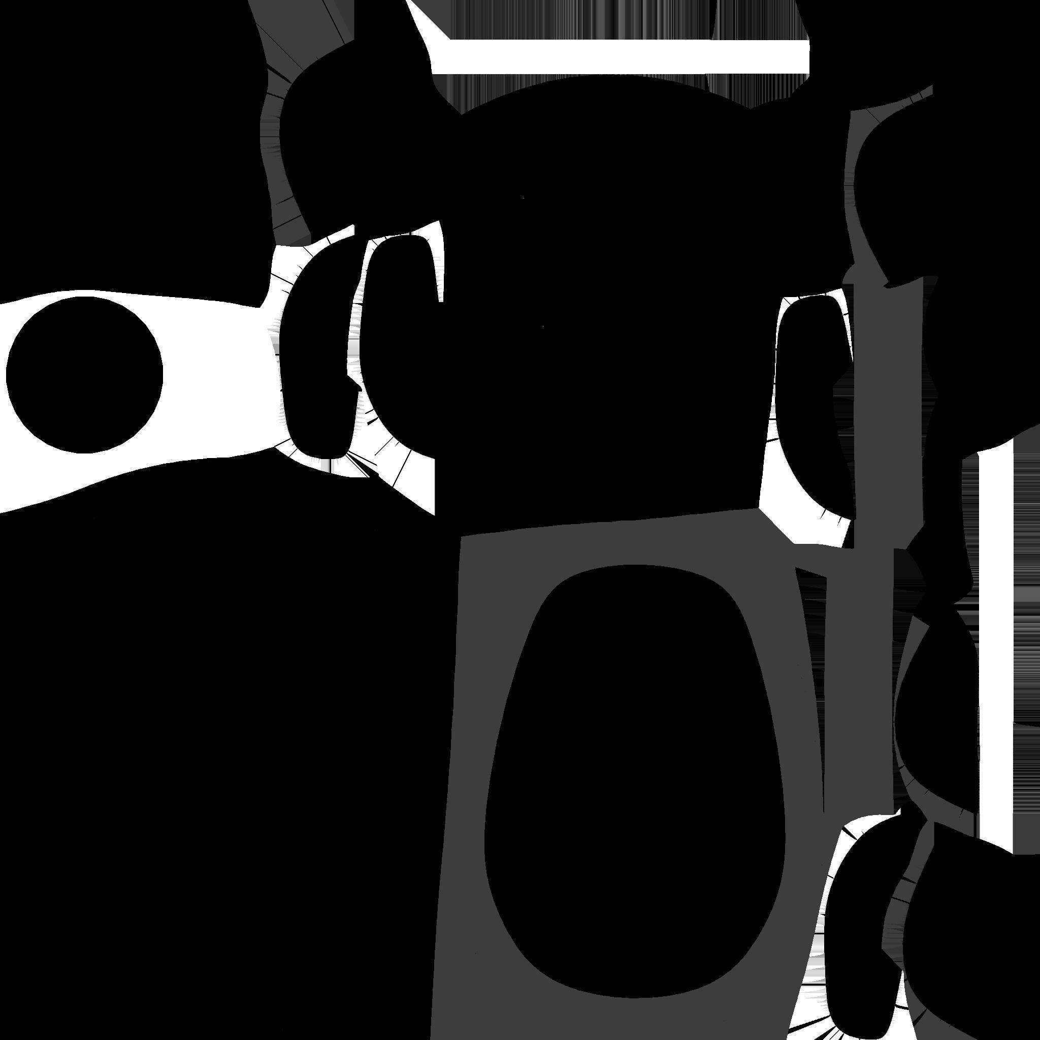 SciFi Backpack C06 White Dirt - Fashion Character Design Low-poly 3D model_23