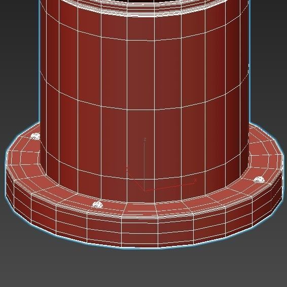 elektrostandard lamp with glass dome on top 3D model_4