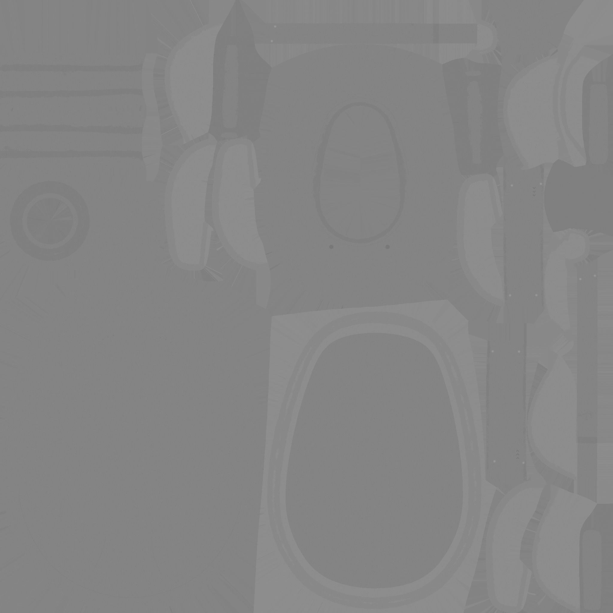 SciFi Backpack C07 Red - Fashion Character Design Low-poly 3D model_22