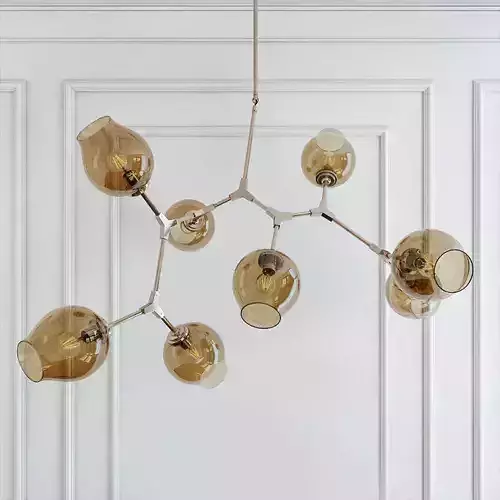 Chandelier branching bubble chandelier 8 