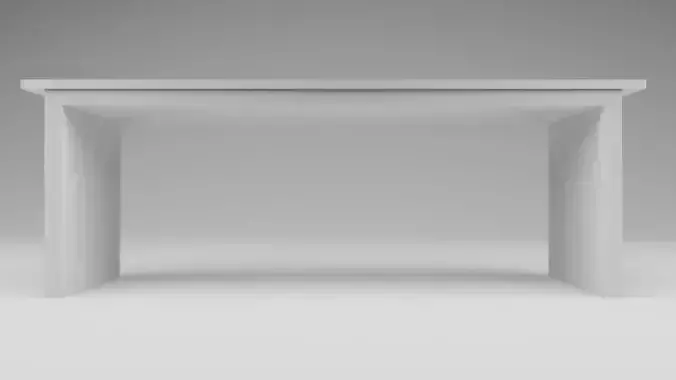 Contemporary Wood Office Desk Interior Home Furniture Table 