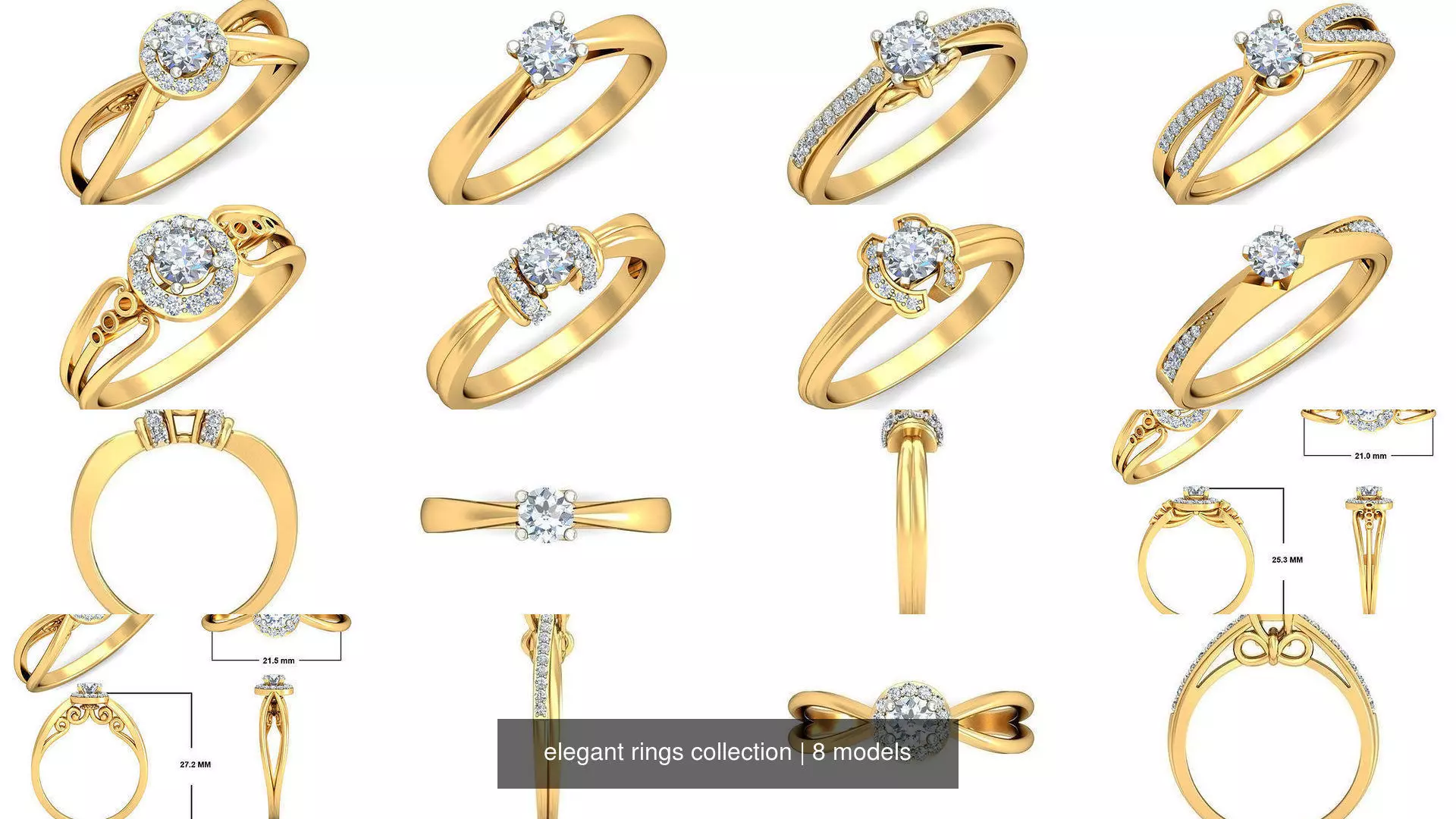 elegant rings collection _0