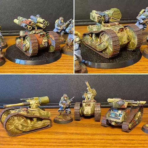 Renault Pattern Heavy Weapon Platform  3D print model