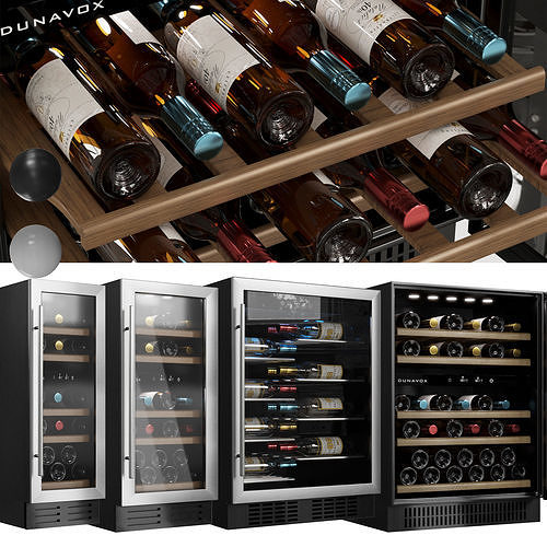 Dunavox Wine Coolers 3D model