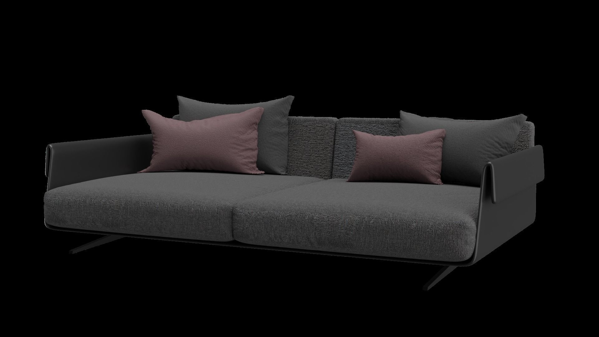 Sofa for interio 003 3D model_1