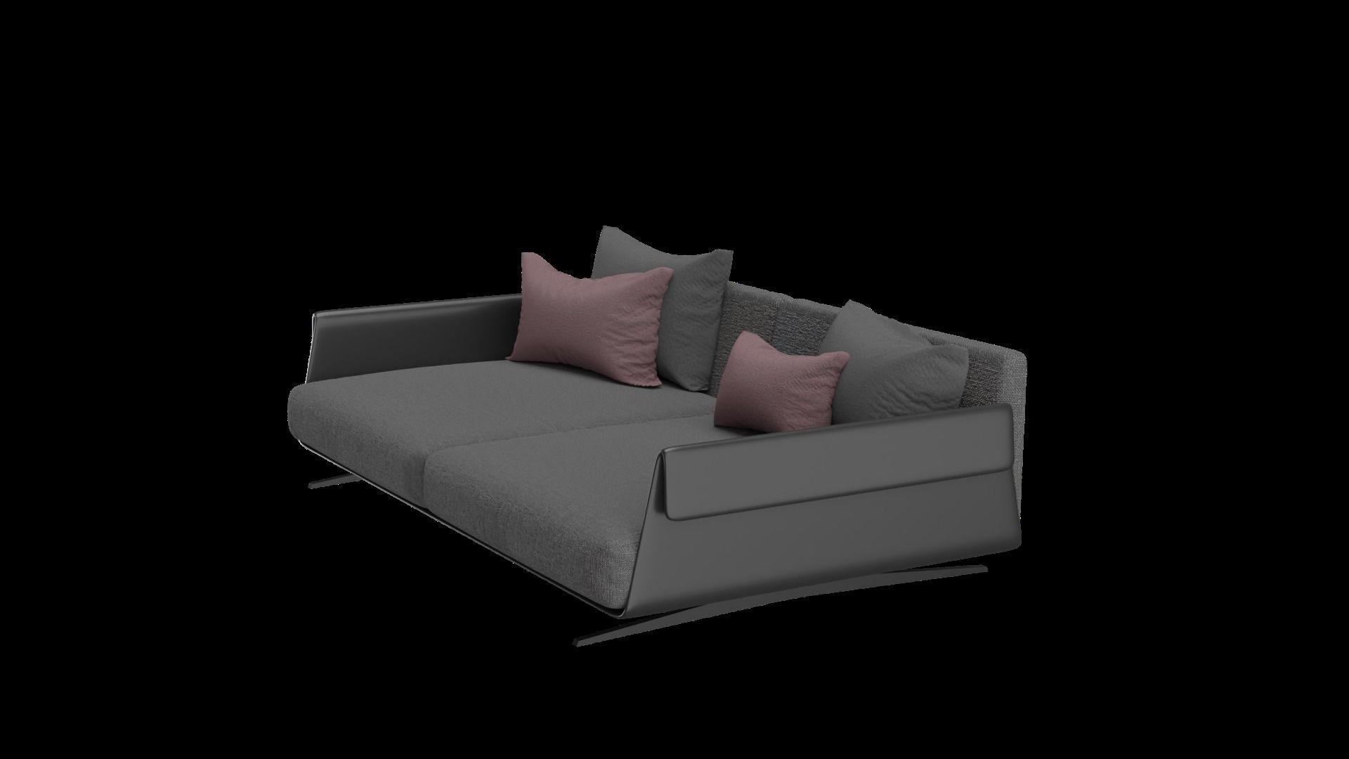 Sofa for interio 003 3D model_5