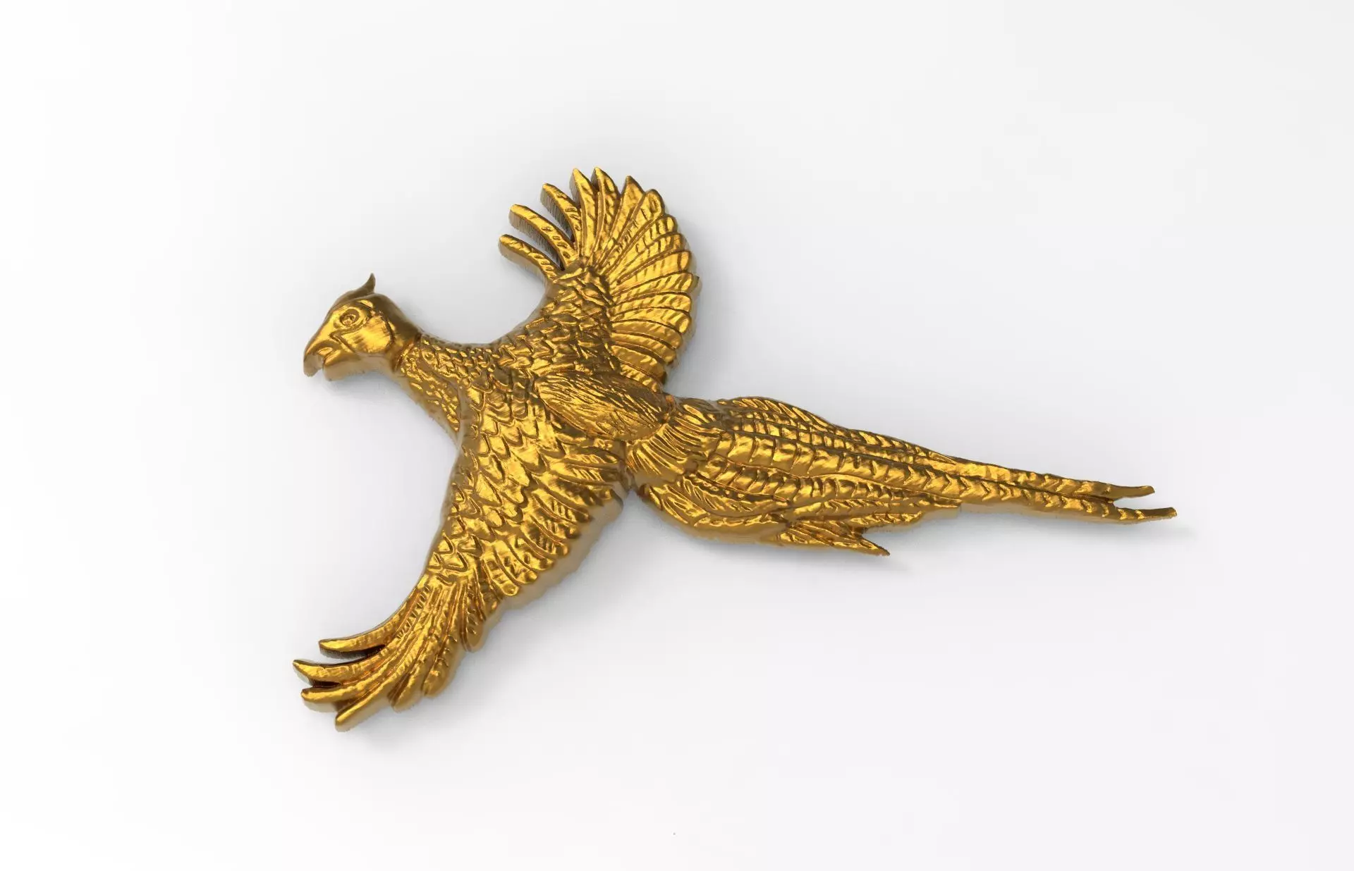 pheasant 3d model bird hunting art sculptures 3D print model_0