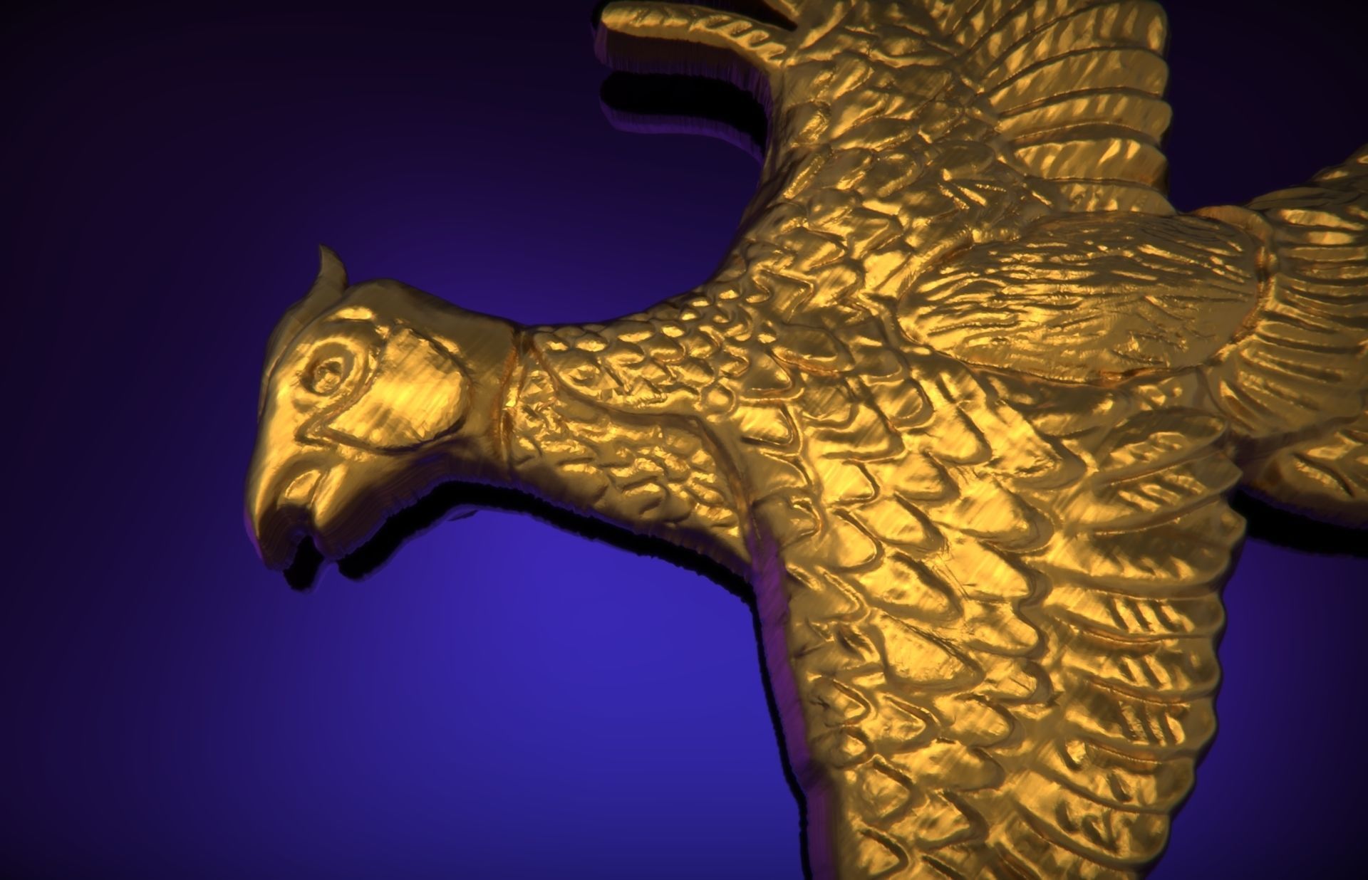 pheasant 3d model bird hunting art sculptures 3D print model_3