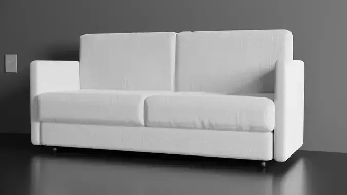 Sofa for interior  004 3D model