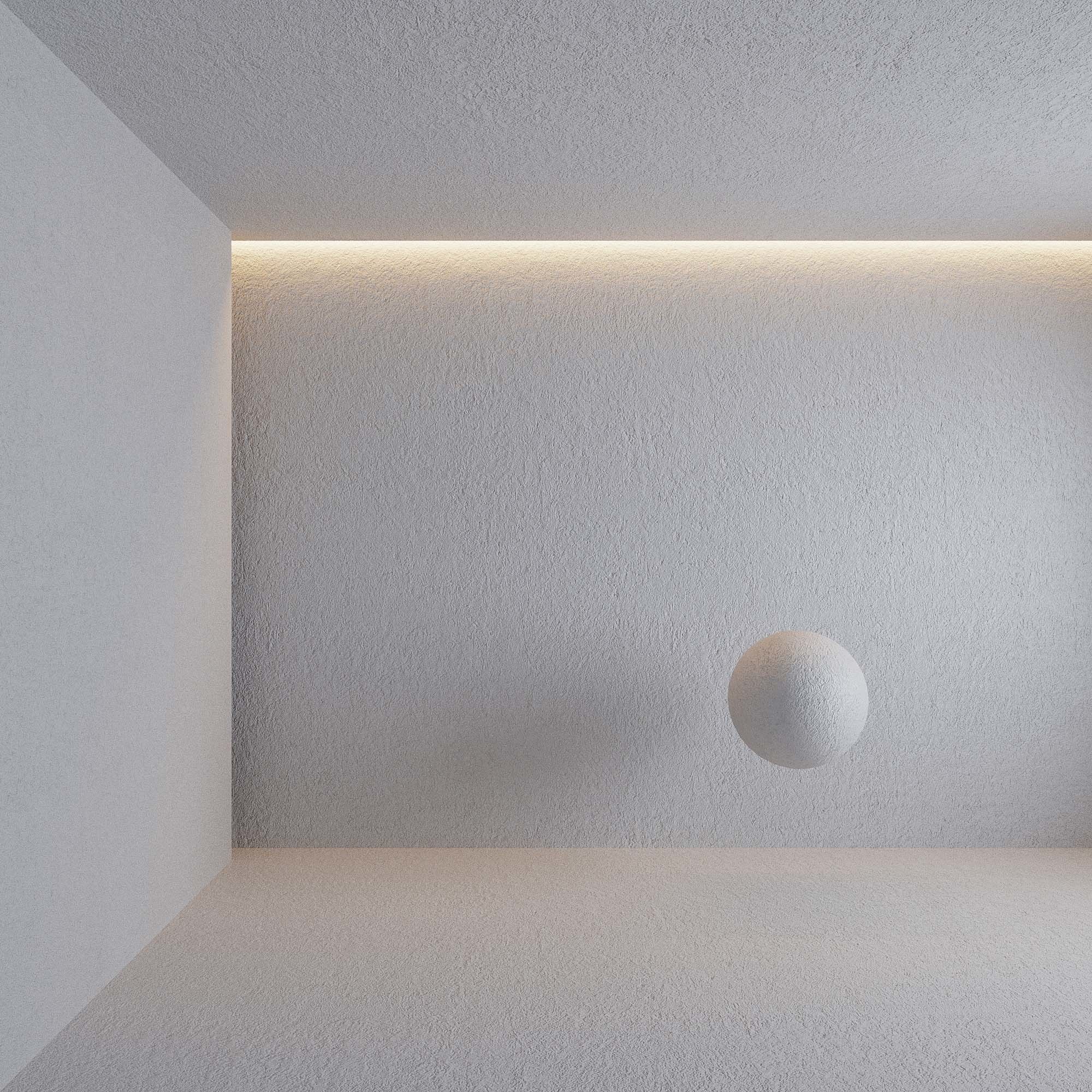 Stucco plaster 2 3D model_2