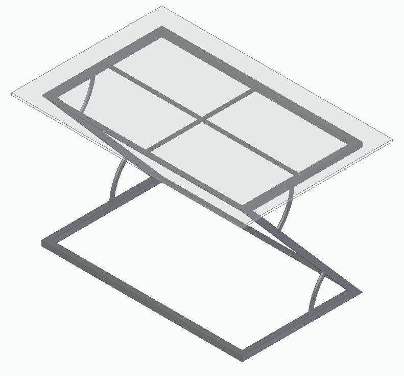 z desk glass coffee table available for purchase 3D print model_2