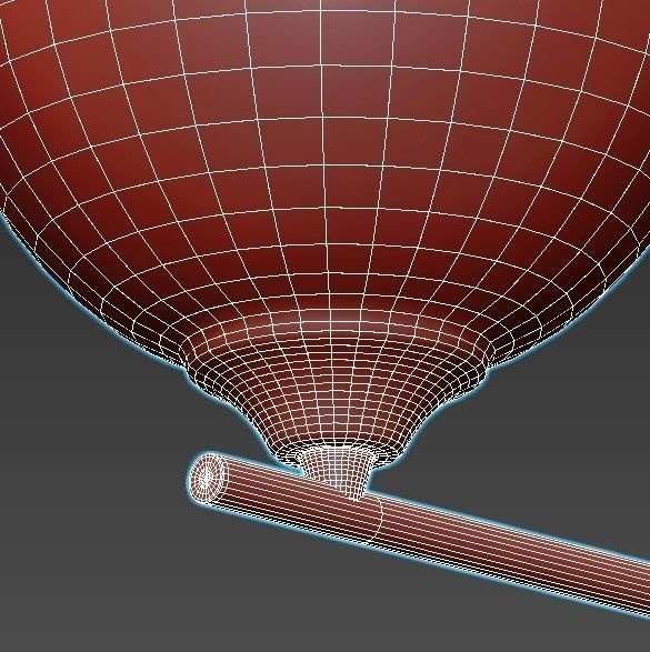 vitaluce-v4944 three light fixtures hanging from metal frame 3D model_4