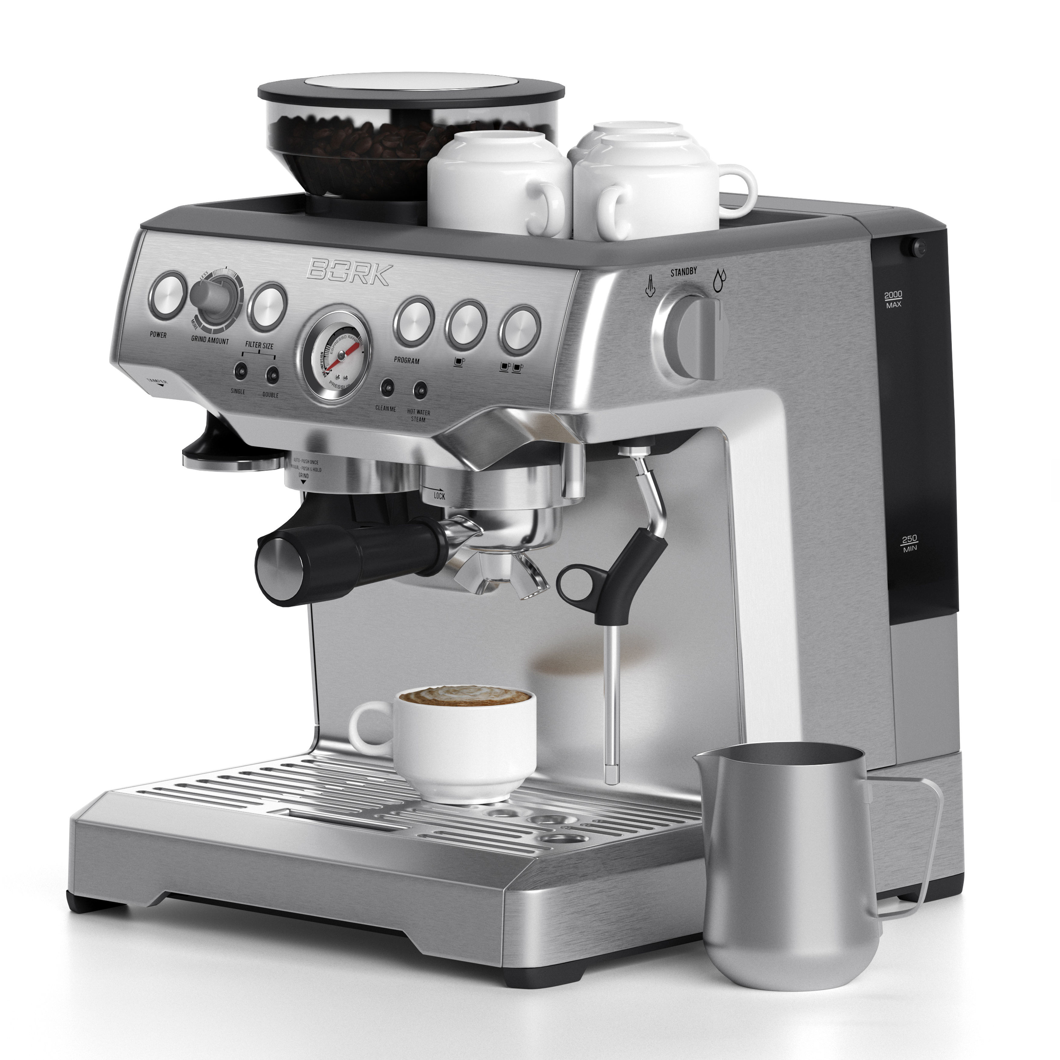 Coffee station BORK C804   3D model_1