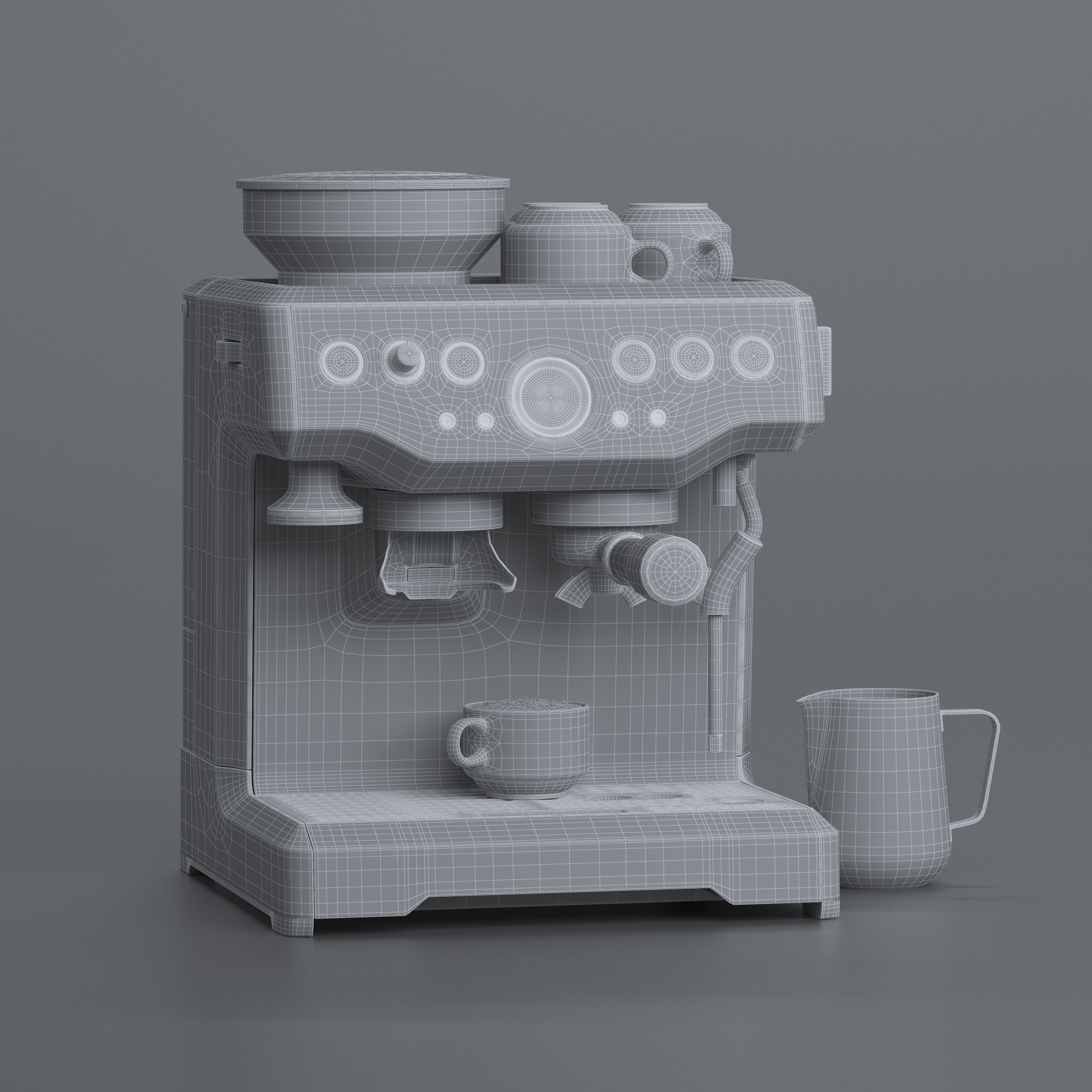 Coffee station BORK C804   3D model_4
