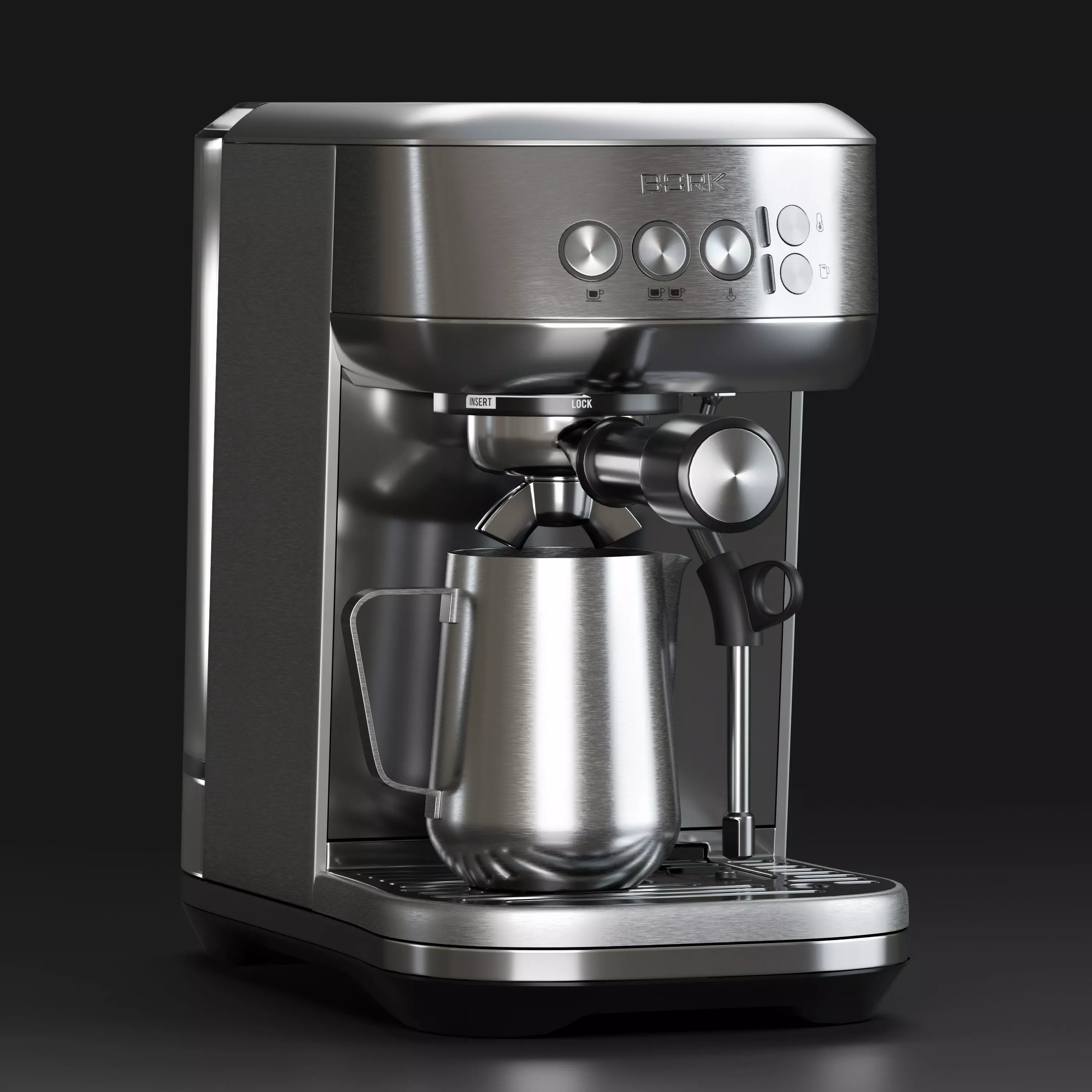 Coffee maker BORK C701 3D model_0