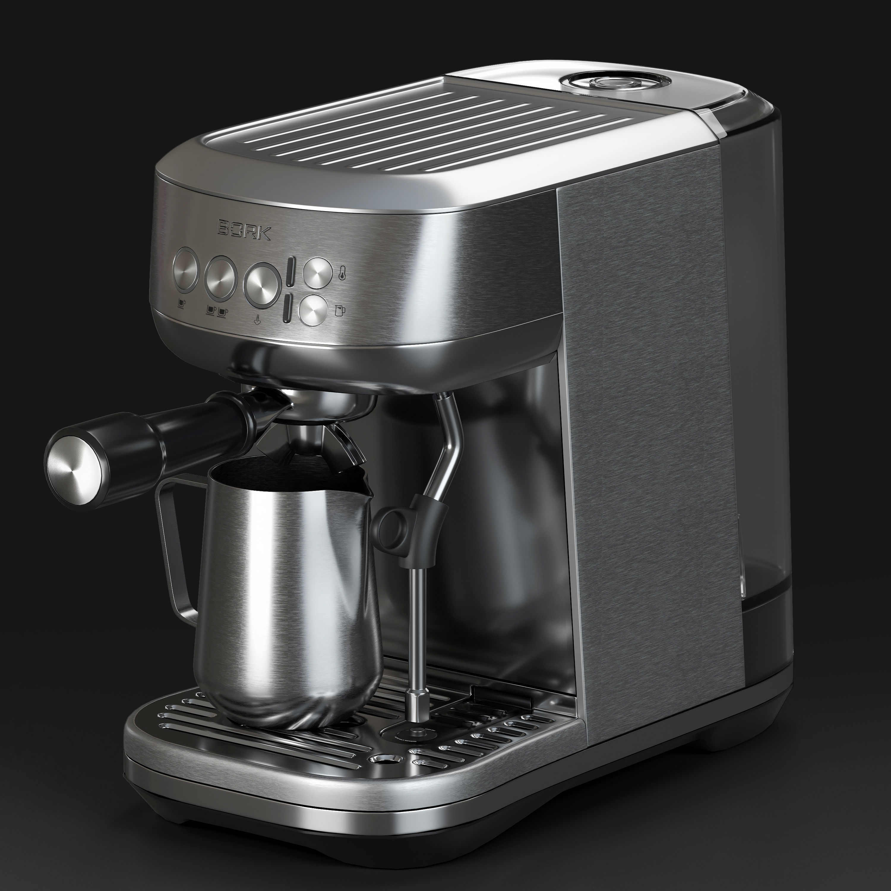 Coffee maker BORK C701 3D model_2