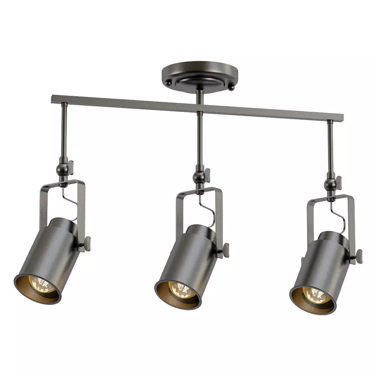 stilfort-neider three light track fixture 3D model_0