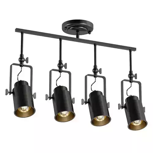 neider-3015-02-04p three light track fixture