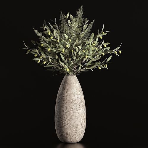Plants Bouquet 3D model