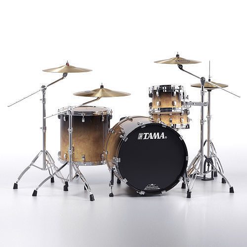 Tama Performer Drum kit 3D model