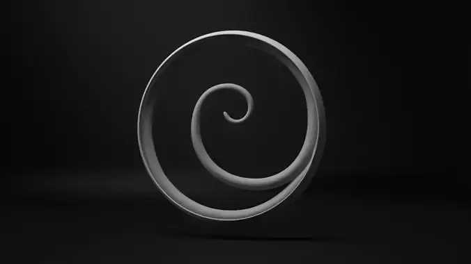 Stairway spiral - Casa Batllo - Gaudi Free 3D model