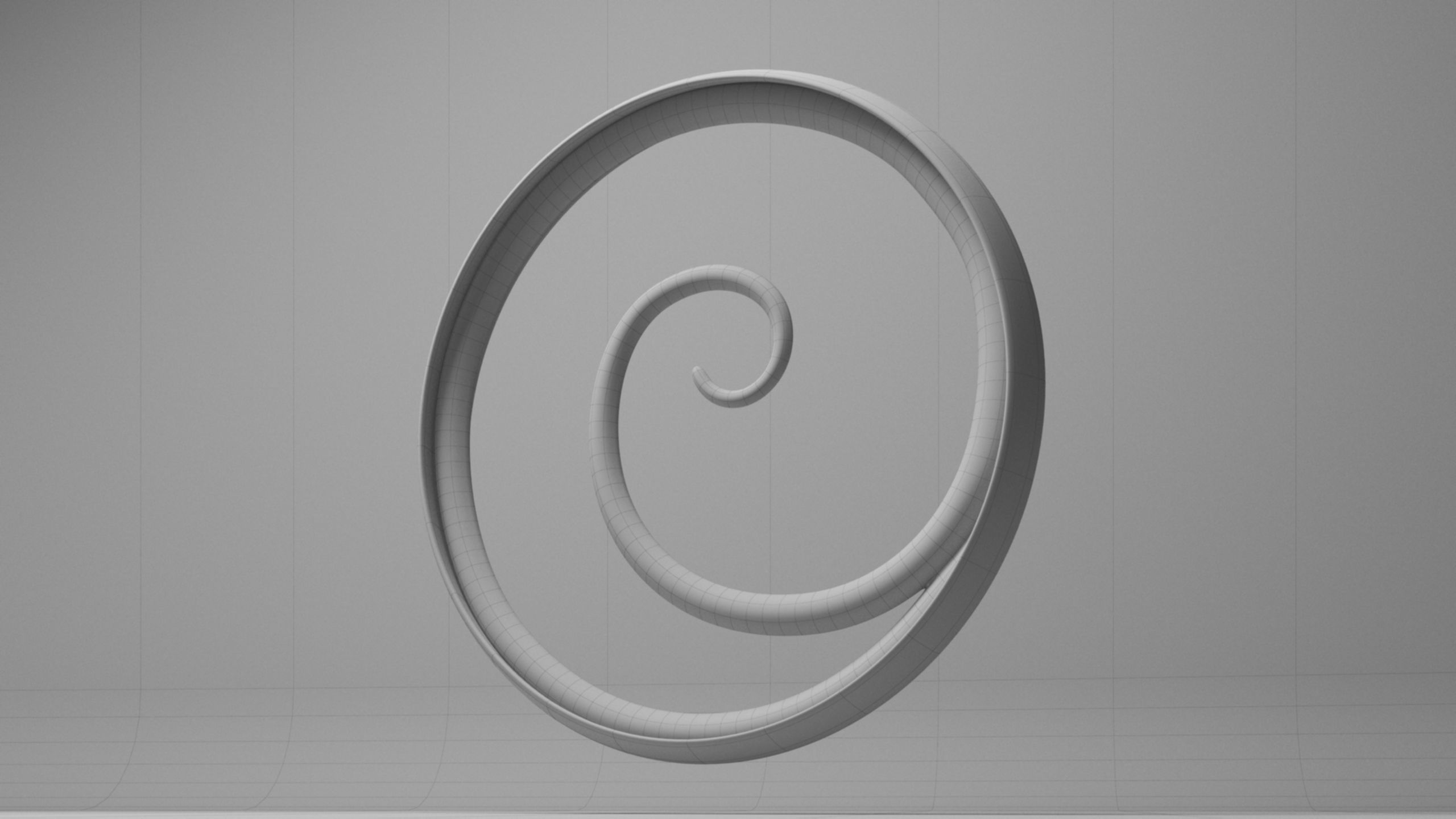 Stairway spiral - Casa Batllo - Gaudi Free 3D model_4