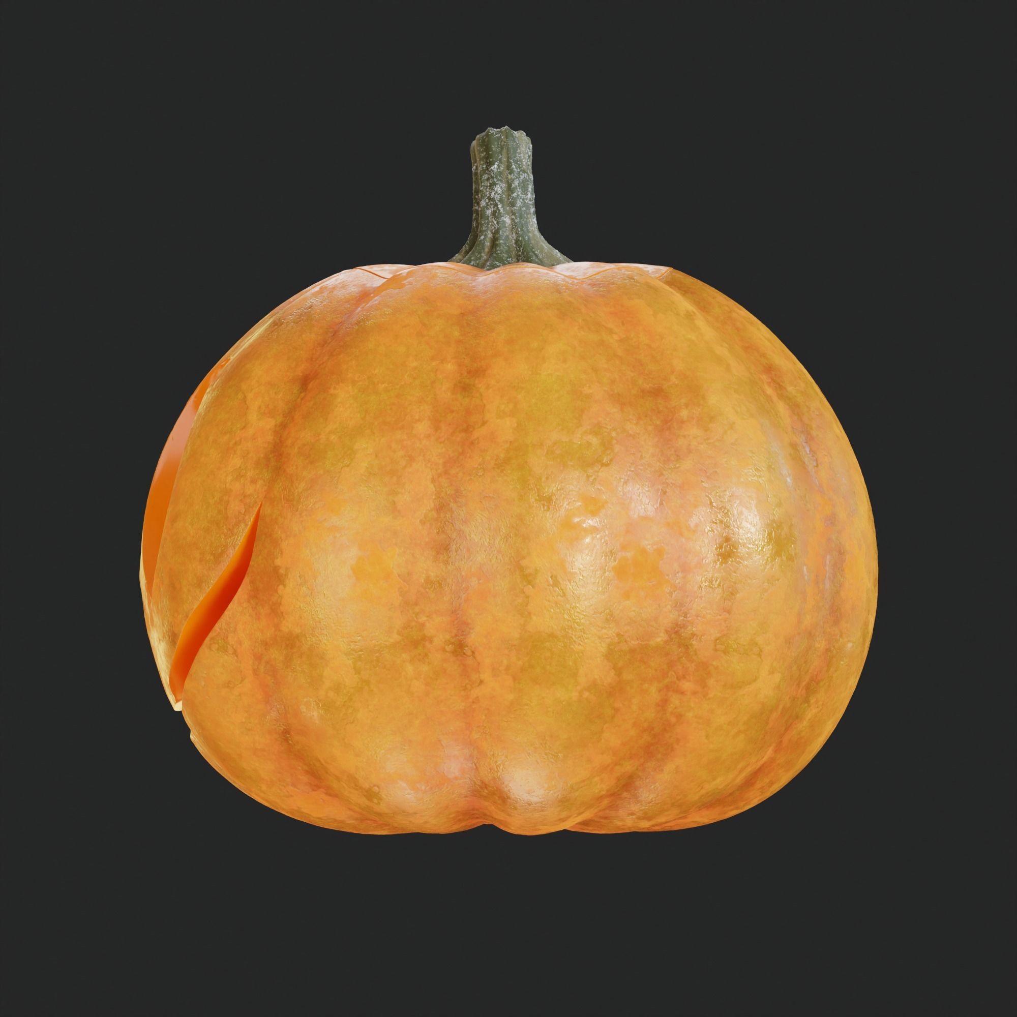 3D Pumpkin halloween 3D model_2