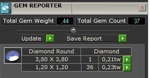 stylish ring with stones 3D print model_36