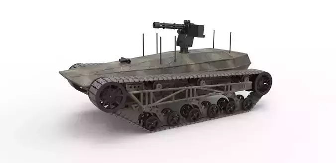 Tracked vehicle Scale 1 to 25