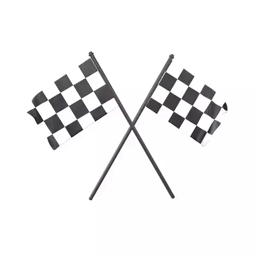 Checkered Racing Flag v2 001