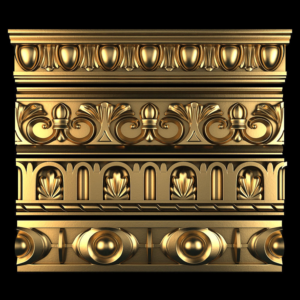  Paths Ornament pack 01 3D model_1