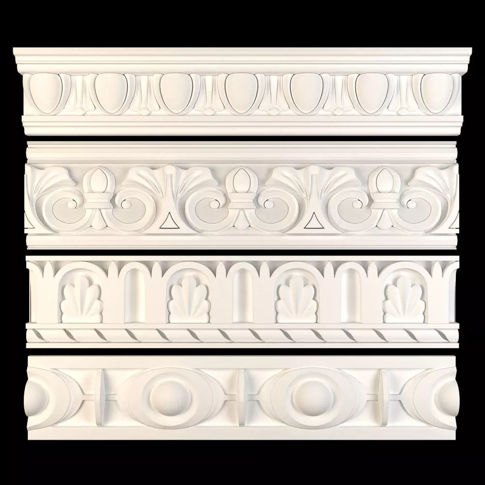  Paths Ornament pack 01 3D model_0