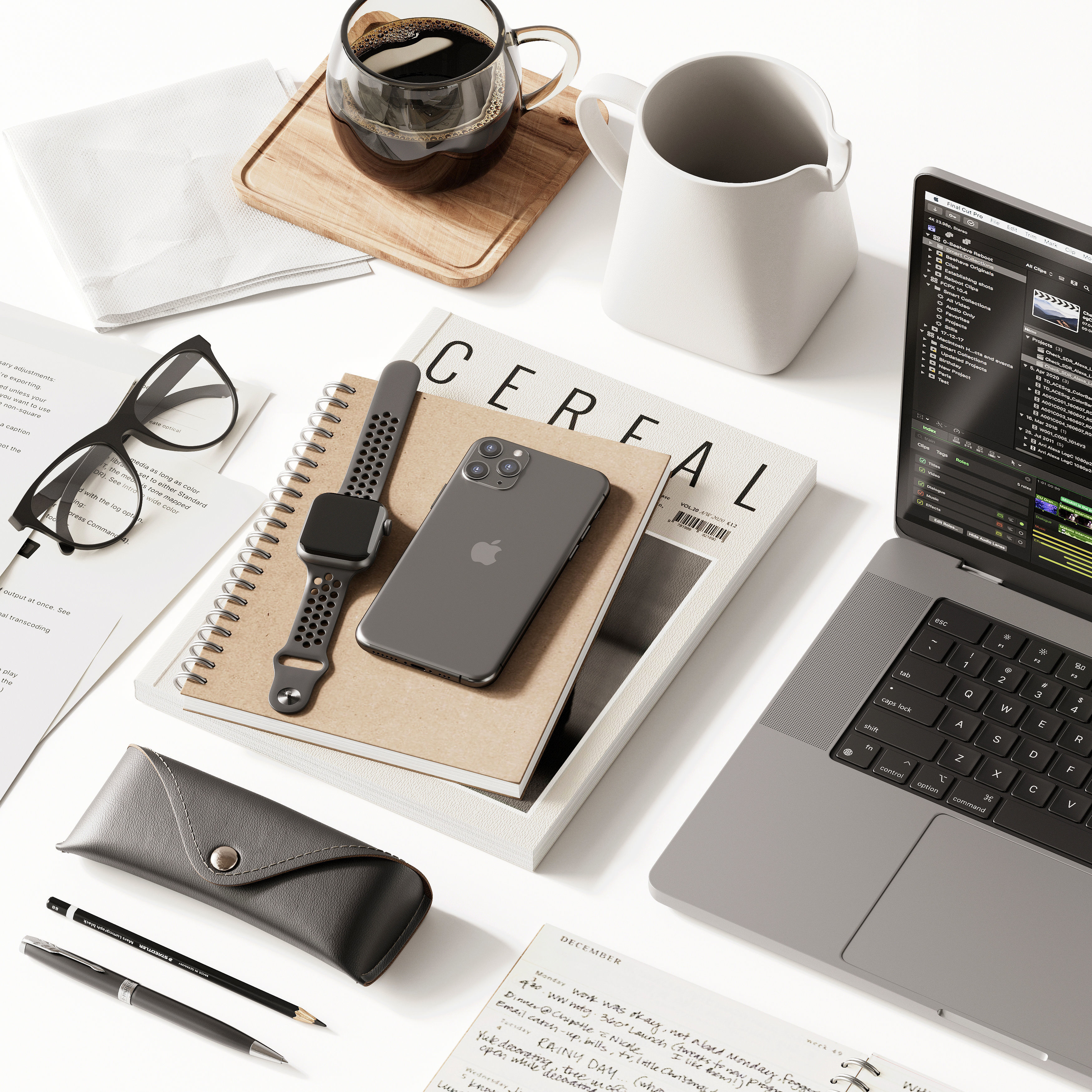 Workspace composition 3D model_1