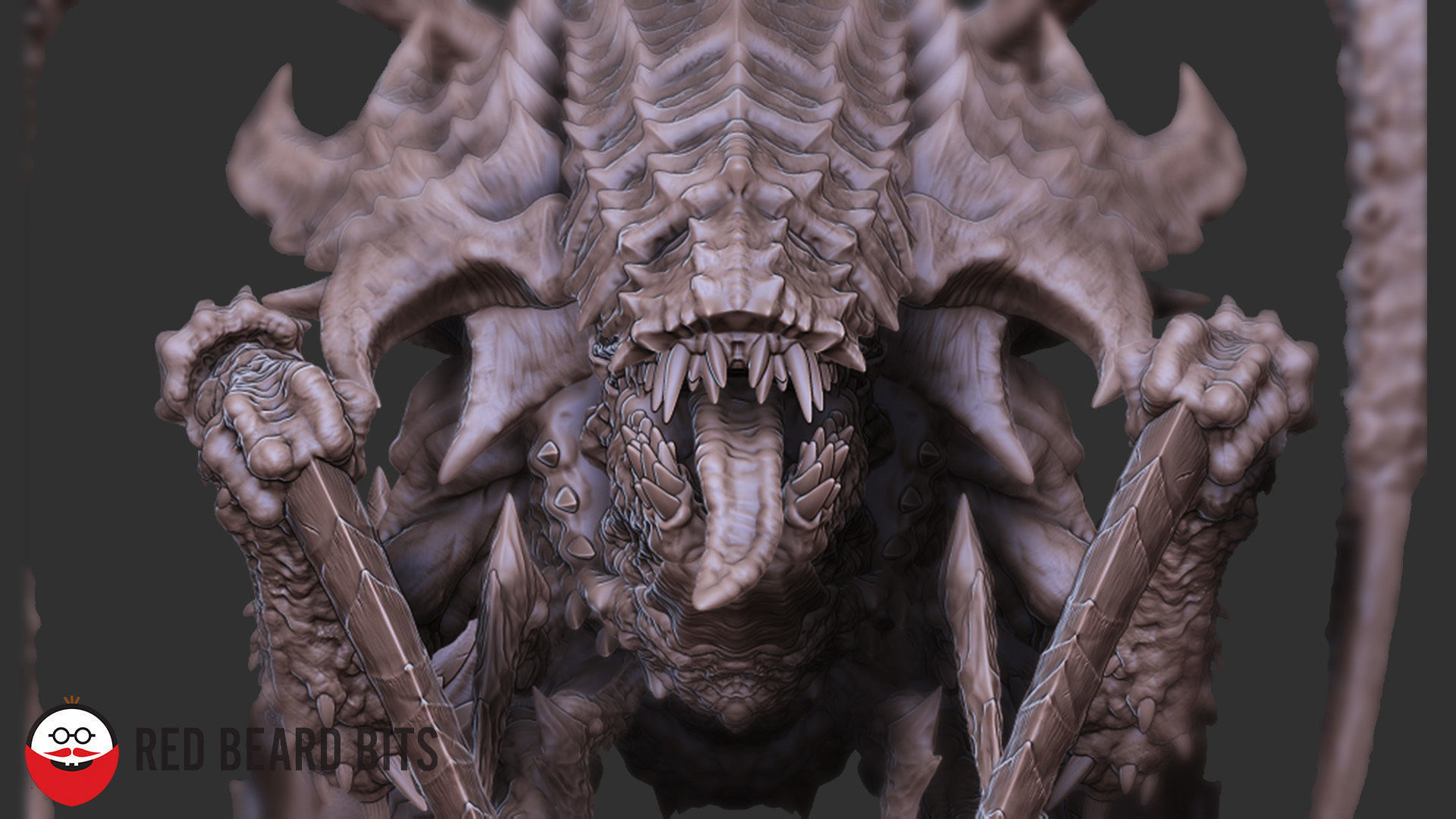 Xenoteras Crusher 3D print model_4