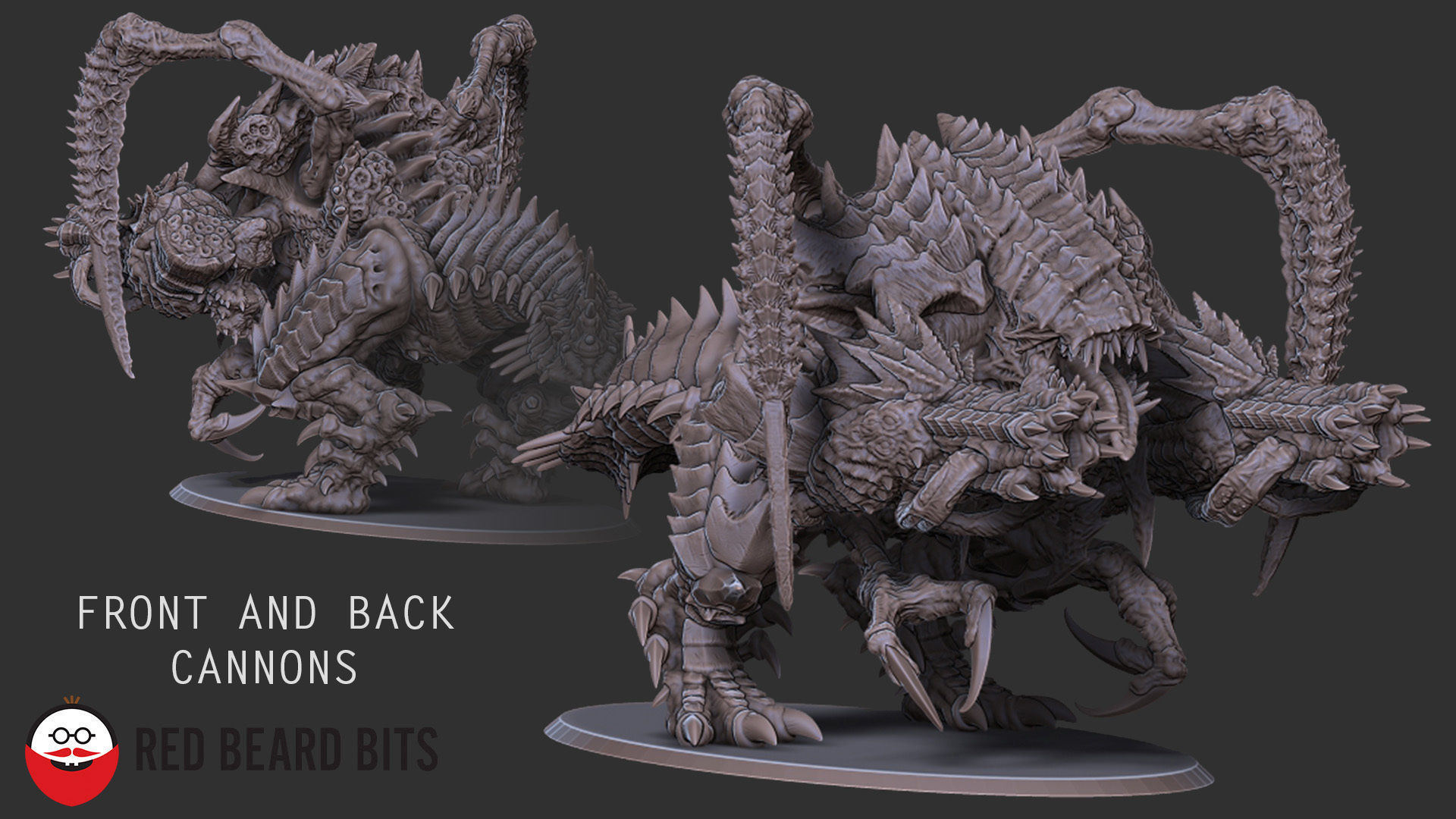 Xenoteras Crusher 3D print model_2