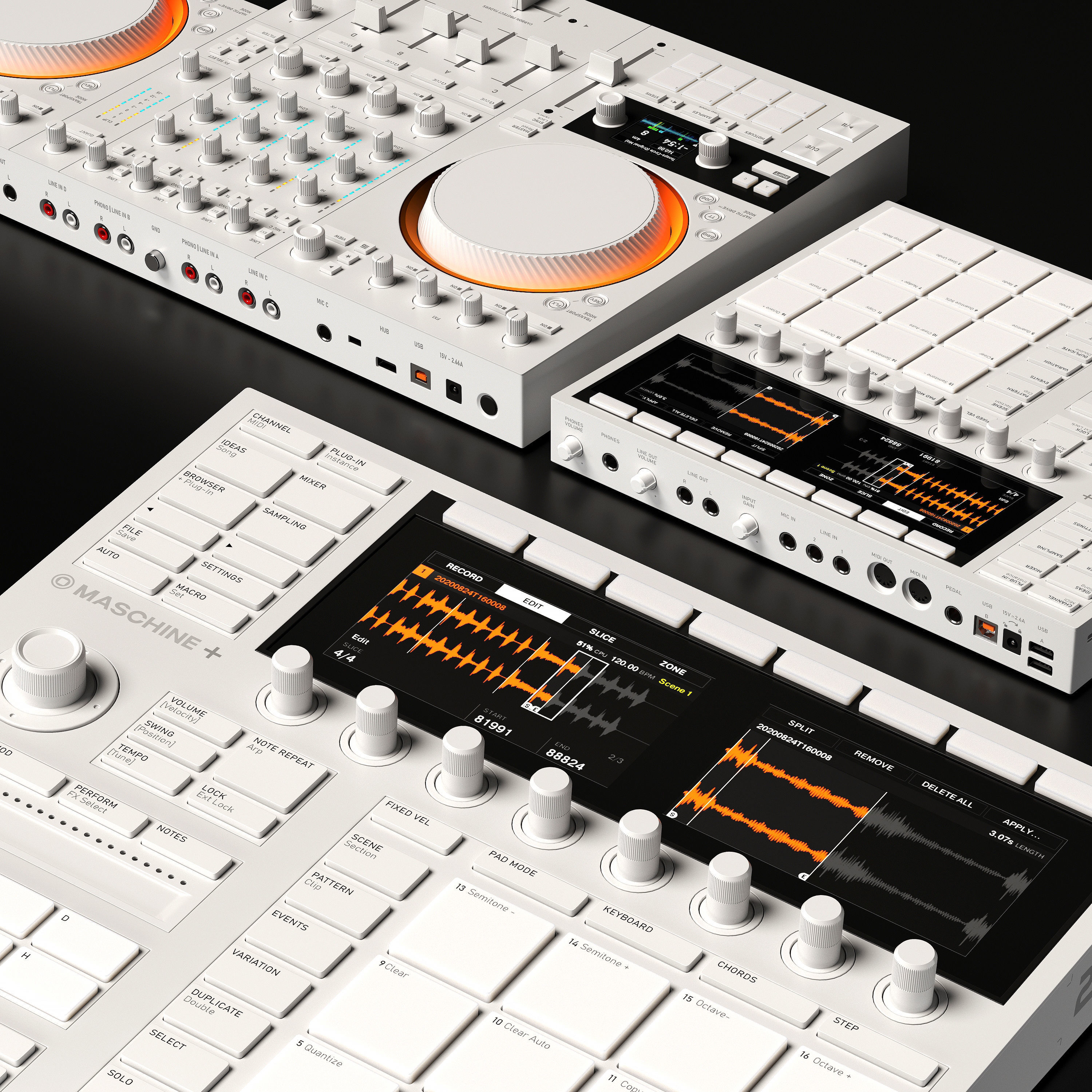 DJ Controllers Native Instruments 3D model_1