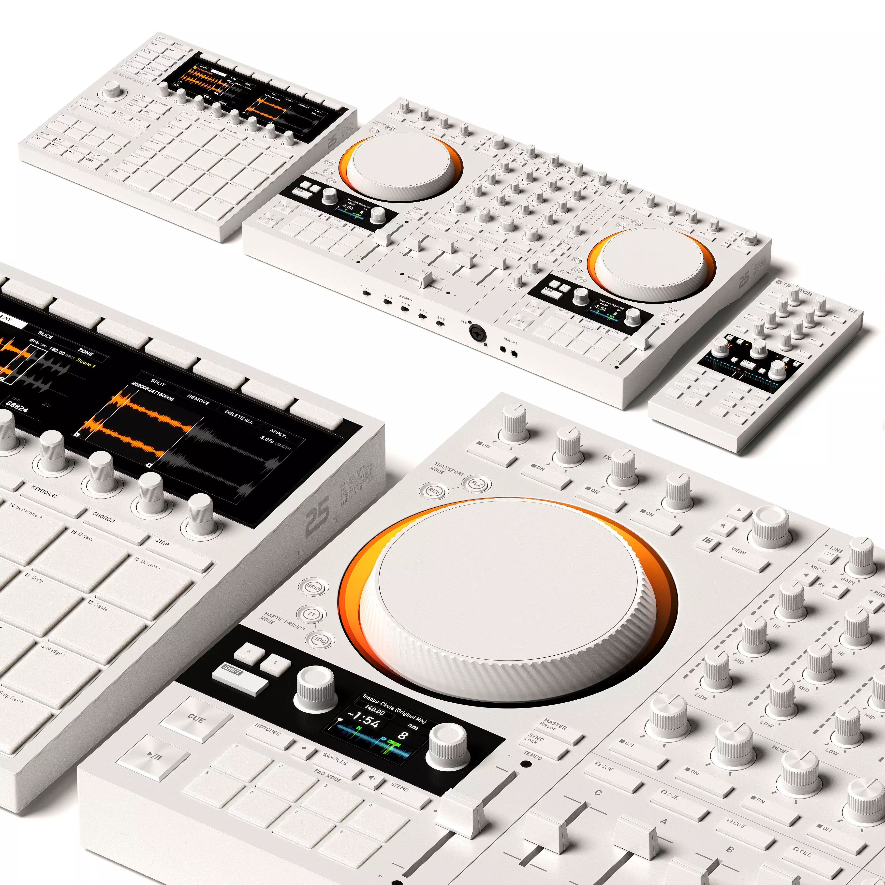 DJ Controllers Native Instruments 3D model_0
