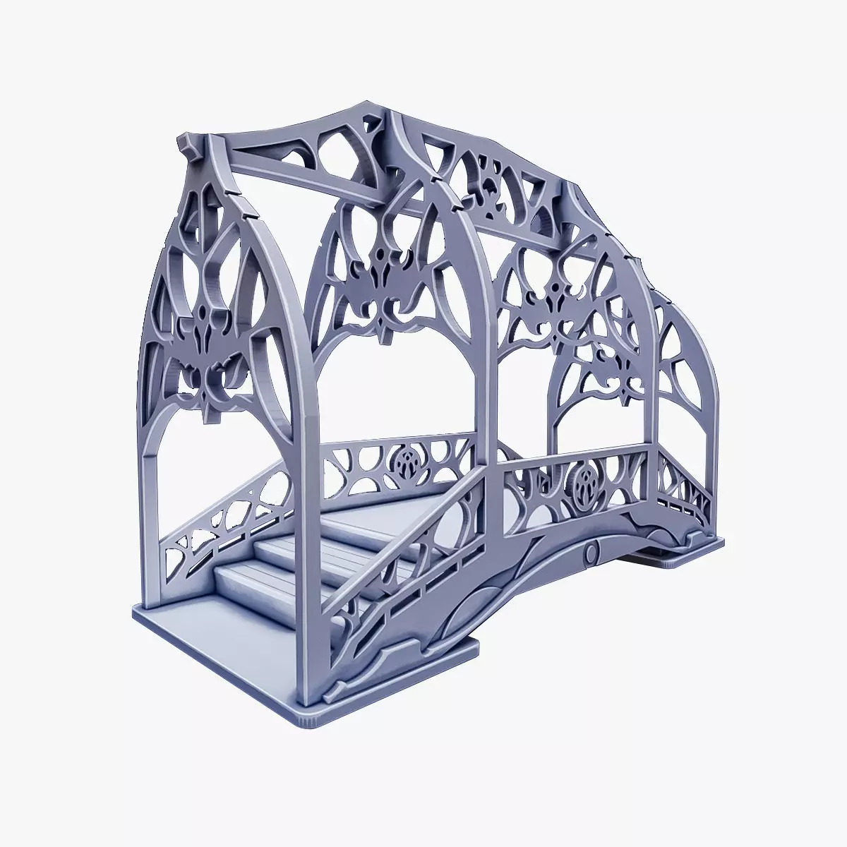 Fantasy Bridge FB001 3D print model_0
