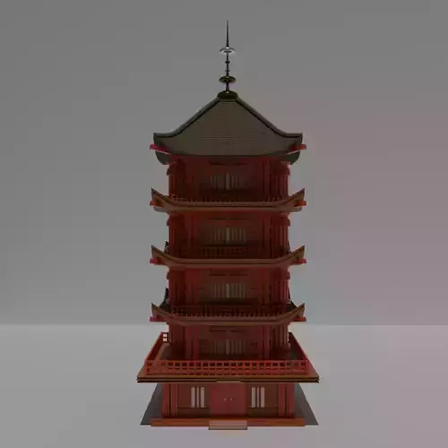 Japanese temple 