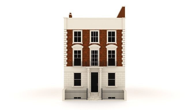 London Townhouse 3D model