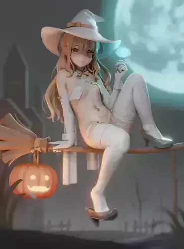 Yusuf Umar witch 3D model