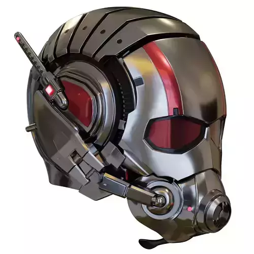 Motorized Ant-Man Mk1 Helmet 3D Model 3D print model