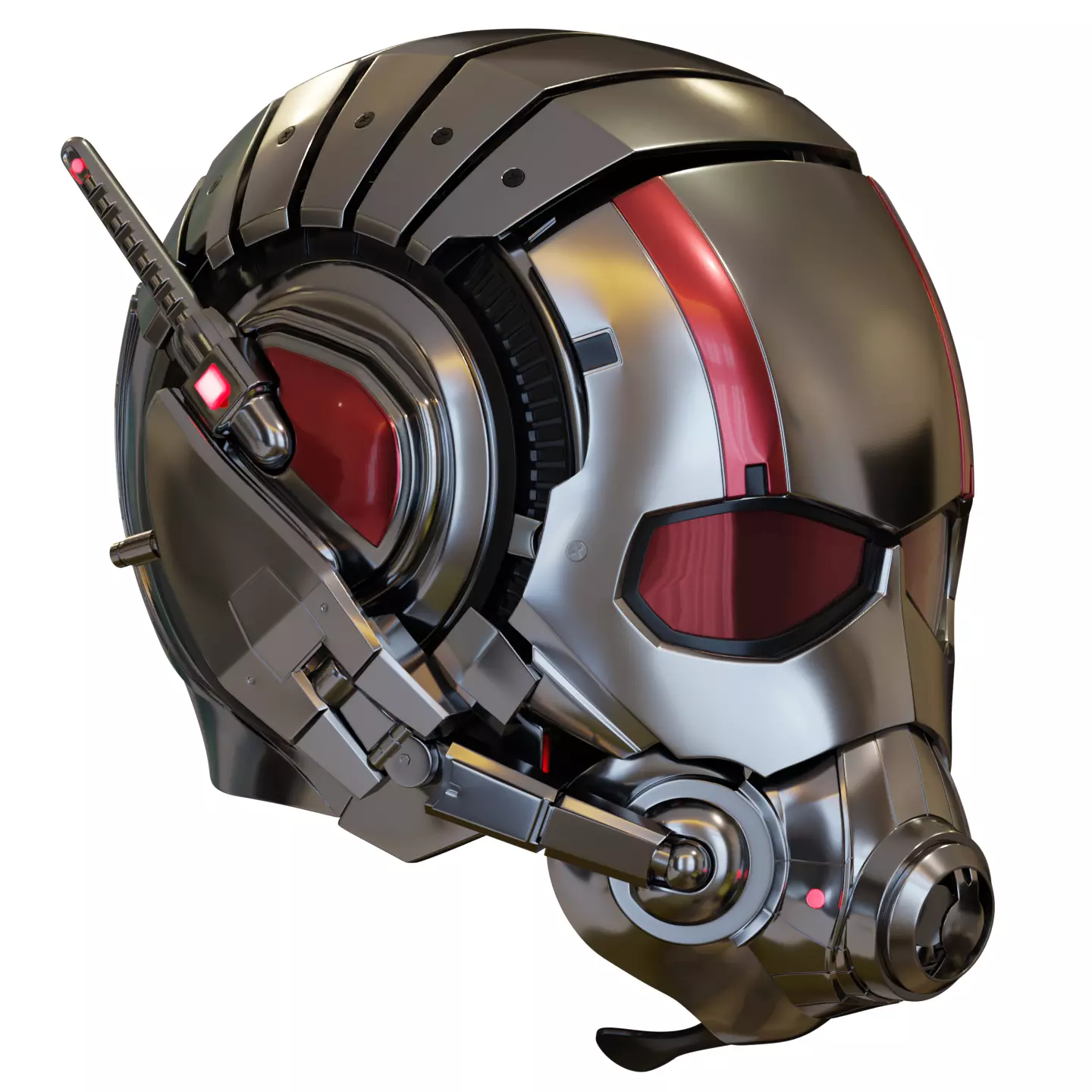 Motorized Ant-Man Mk1 Helmet 3D Model 3D print model_0