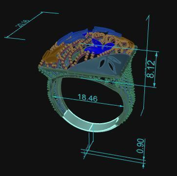Ultra Vision Ring 684 3D print model_7