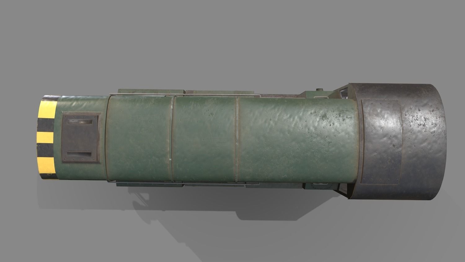 Class 08 Diesel Low-poly 3D model_11